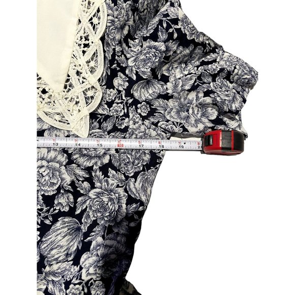 VINTAGE KATHIE LEE FOR PLAZA SOUTH DRESS SIZE 14 | U1 - Picture 4 of 7